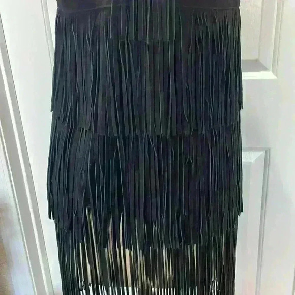 True Religion Leather Fringe 3 Tier, Excellent Condition, Size Medium Super Cool - Picture 10 of 15